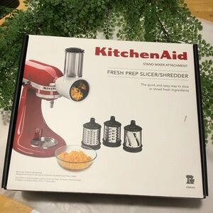 KitchenAid Fresh Prep Slicer shredder cheese stand mixer attachment KSMVSA